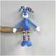 Brinquedo Pelúcia Coelho Pernudo Azul
