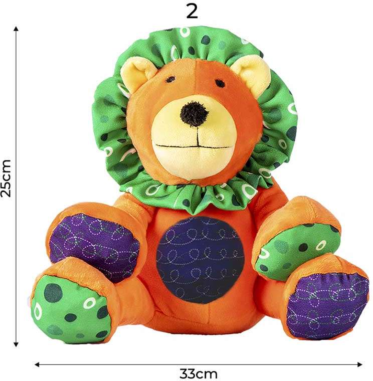 Brinquedo Pelúcia Lion - Tam. P