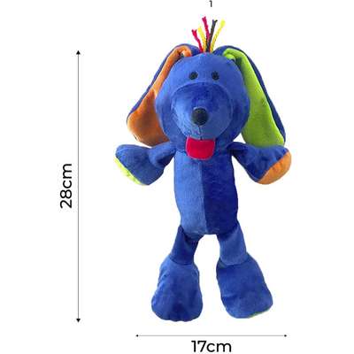 Brinquedo Pelúcia Topo Giginho Azul