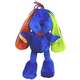 Brinquedo Pelúcia Topo Giginho Azul