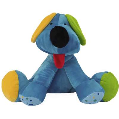 Brinquedo Pelúcia Cachorro Bob Azul