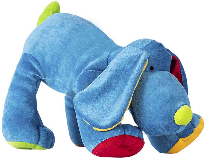 Brinquedo Pelúcia Cachorro Romeo Azul - Tam. P