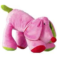 Brinquedo Pelúcia Cachorro Romeo Pink - Tam. P