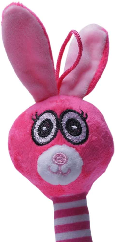 Brinquedo Home Pet Pelúcia Coelho Canadense Rosa - Tam. 04