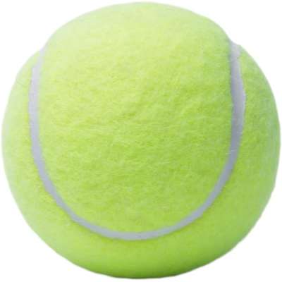 Brinquedo Kit com 3 Bolas de Tênis Amarela para Cães