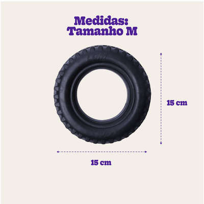 Brinquedo LCM Pneu Maciço Extra Forte