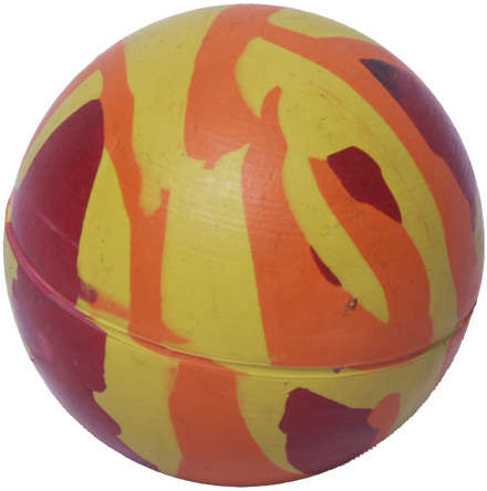 Brinquedo LCM Bola de Borracha Natural Big Dog Maciça Mescla - Tam. P