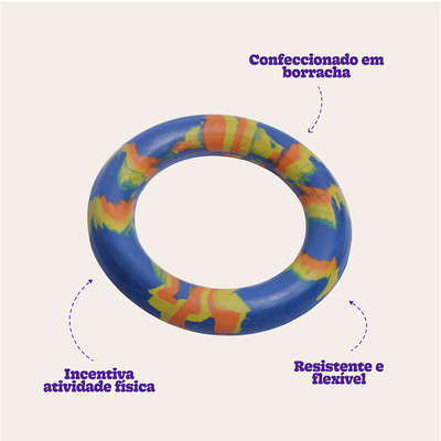Brinquedo LCM Anel de Borracha Natural Mescla