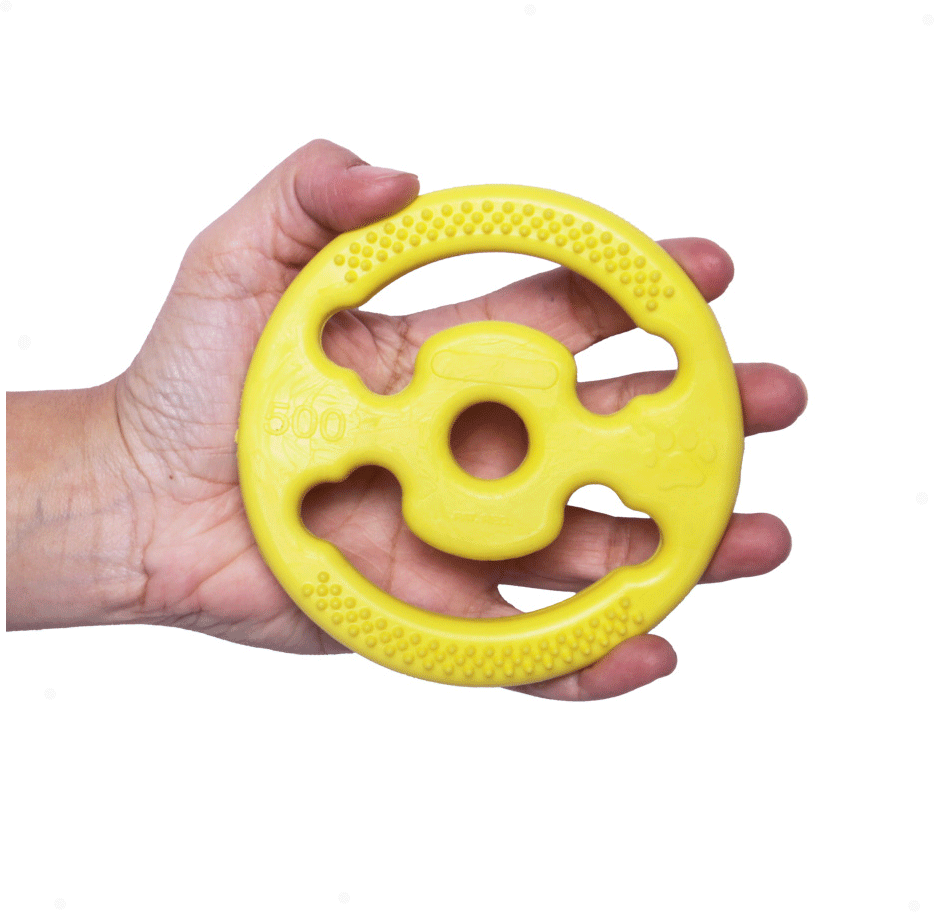Brinquedo LCM Anilha Amarelo - Tam. M