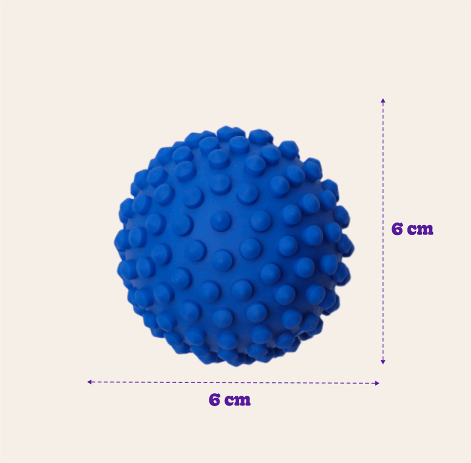 Brinquedo de Vinil LCM Bola Cravinho - Azul