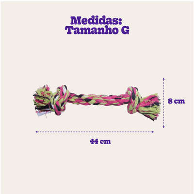 Brinquedo Dental Bone Extra Big para Raças Grandes e Gigantes