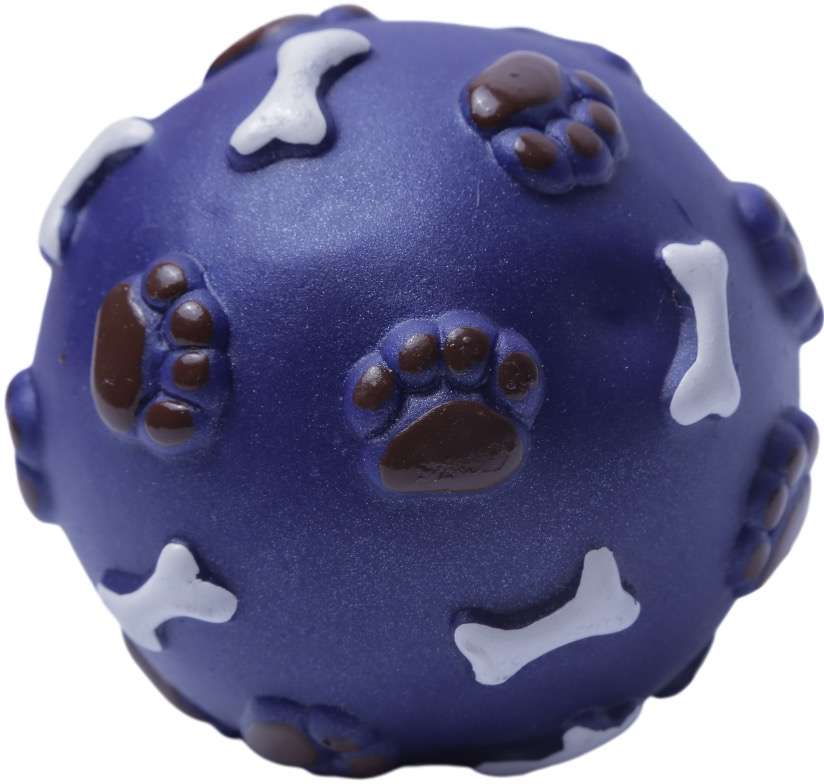 Brinquedo de Vinil LCM Bola Pata Osso - Azul