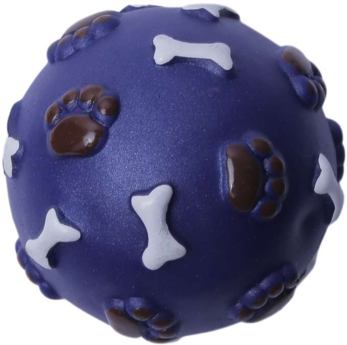 Brinquedo de Vinil LCM Bola Pata Osso - Azul