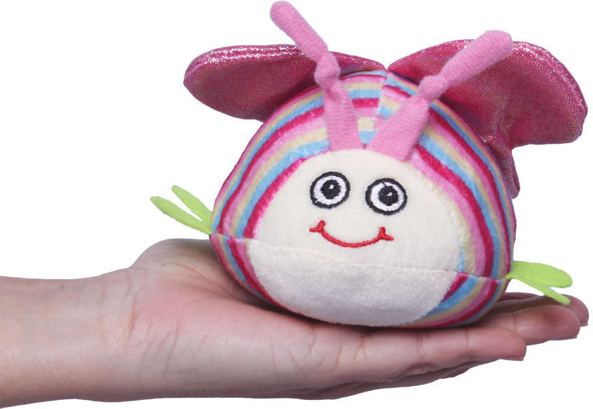 Brinquedo Home Pet Pelúcia Joaninha Rosa - Tam. 02