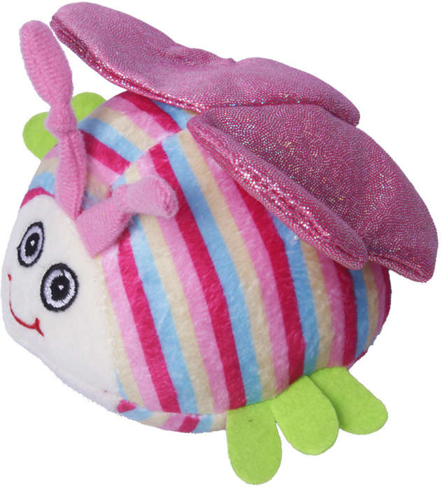 Brinquedo Home Pet Pelúcia Joaninha Rosa - Tam. 02
