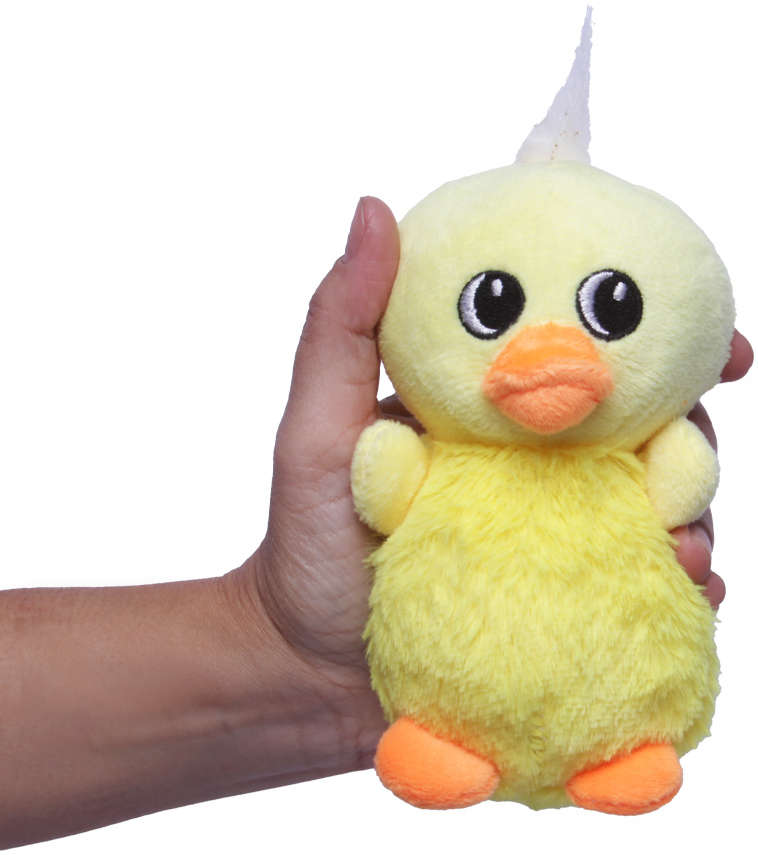 Brinquedo Home Pet Pelúcia Pintinho Amarelo - Tam. 02