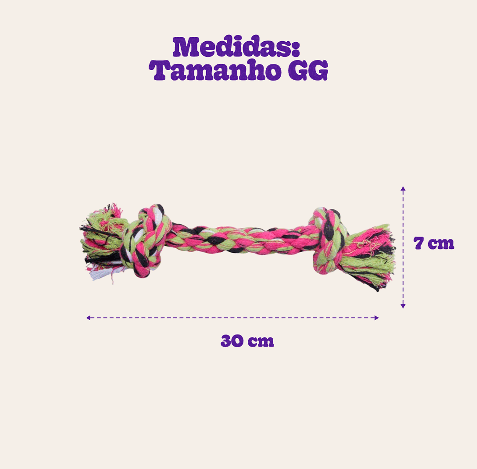 Brinquedo Dental Bone - Tam. GG