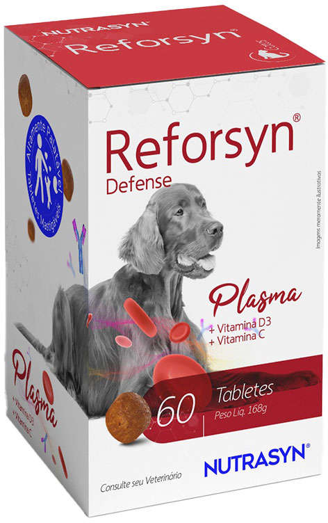 Suplemento Vitamínico Nutrasyn Reforsyn para Cães - 60 Tabletes
