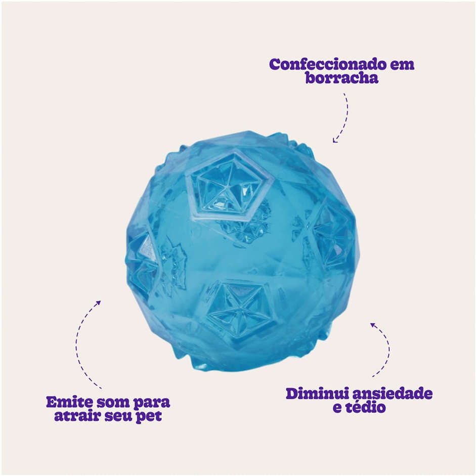 Brinquedo Jambo Bola Diamond Azul - Tam. P