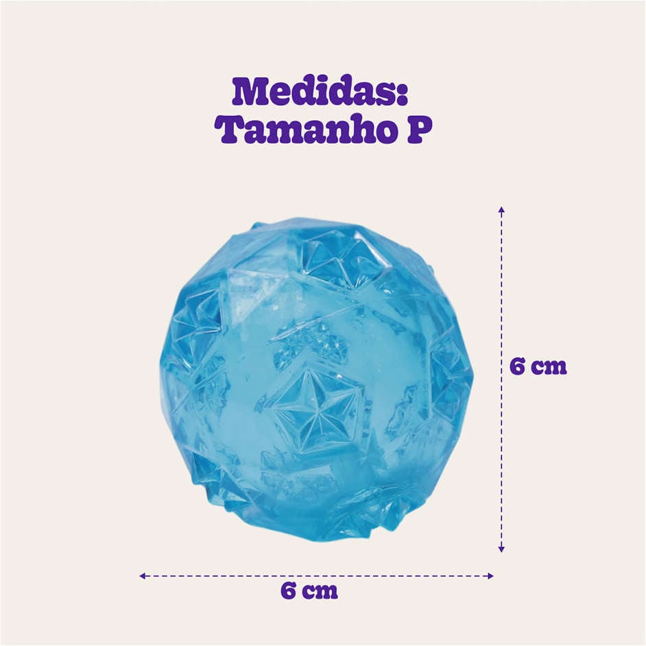 Brinquedo Jambo Bola Diamond Azul - Tam. P