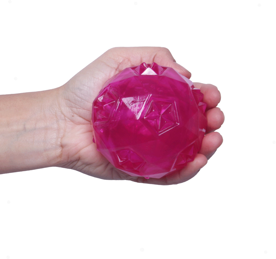Brinquedo Jambo Bola Diamond Rosa - Tam. G