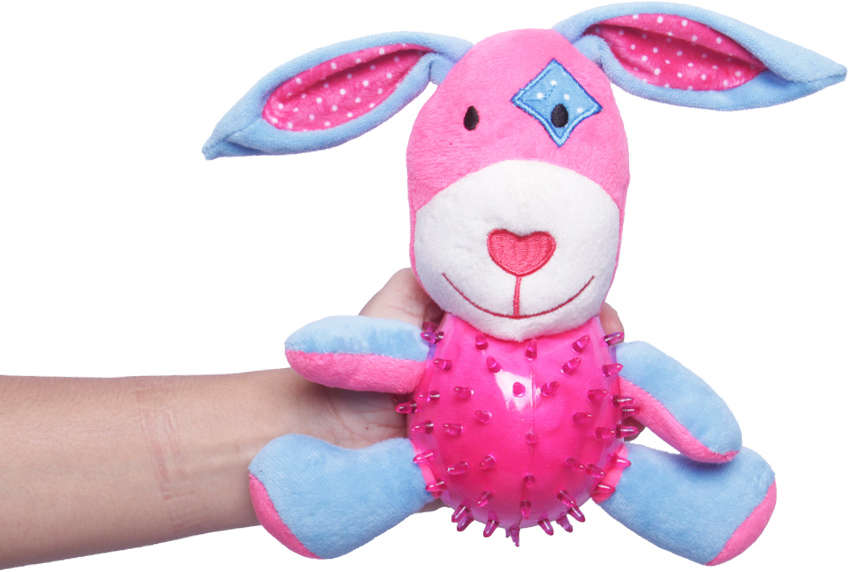 Brinquedo Chalesco Pelúcia Smart Rabbit para Cães - Tam. Único