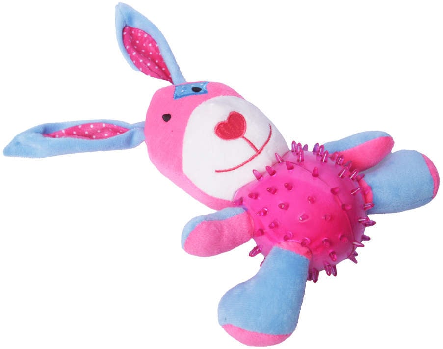 Brinquedo Chalesco Pelúcia Smart Rabbit para Cães - Tam. Único