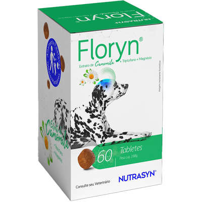 Suplemento Vitamínico Nutrasyn Floryn Anti Estresse para Cães
