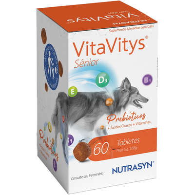 Suplemento Vitamínico Nutrasyn Vitavitys Senior para Cães