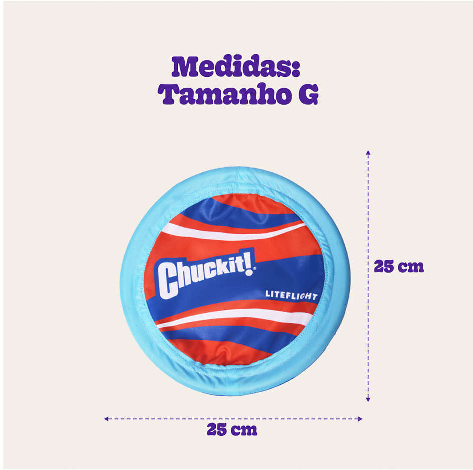 Brinquedo Chuckit Disco Lite Flight - Tam. G