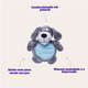 Brinquedo Chalesco Pelúcia Dog Donuts para Cães