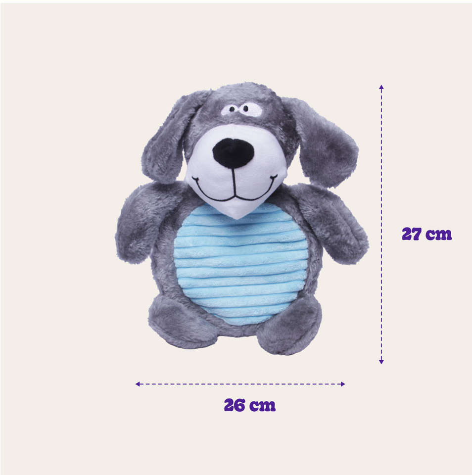 Brinquedo Chalesco Pelúcia Dog Donuts para Cães - Tam. Único