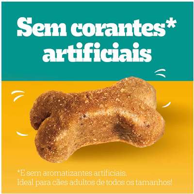 Petisco Pedigree Tasty Bites para Cães Adultos Sabor Frango Saboroso