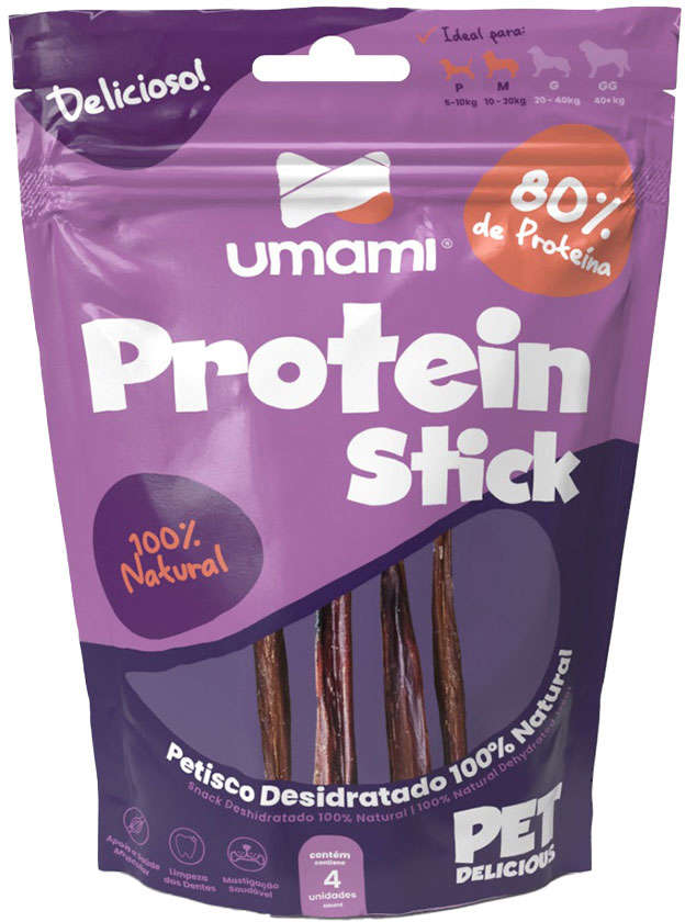 Petisco Umami Protein Stick para Cães - 4 Unidades