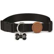 Coleira Toh Black com Tag ID - Tam. M
