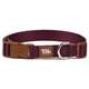 Coleira Pop Bordo Caqui