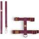 Conjunto Peitoral H Neo U Bordo Caqui para Gatos