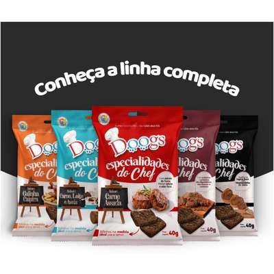Petisco Doogs Especialidades do Chef Picanha para Cães