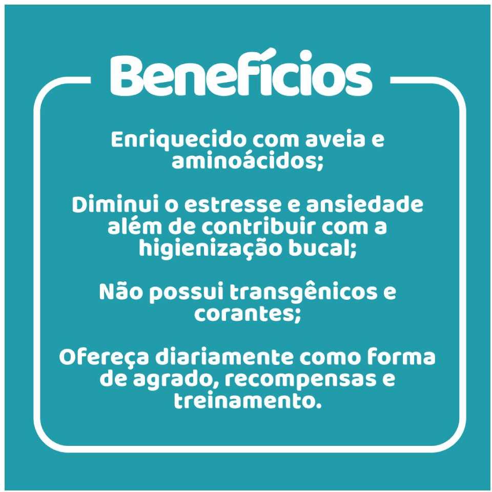Petisco Doogs Especialidades do Chef Carne, Leite e Aveia para Cães - 40 g