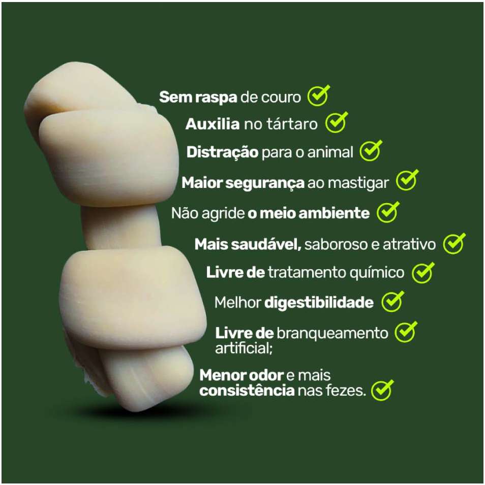 Osso em Pote Doogs Super Premium para Cães Porte Pequeno Sabor Baunilha Natural - 500g