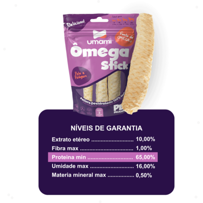 Petisco Umami Omega Stick para Cães
