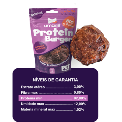 Petisco Umami Protein Burger para Cães