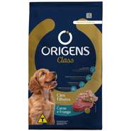 Ração Seca Origens Class Carne e Frango para Cães Filhotes - 15Kg
