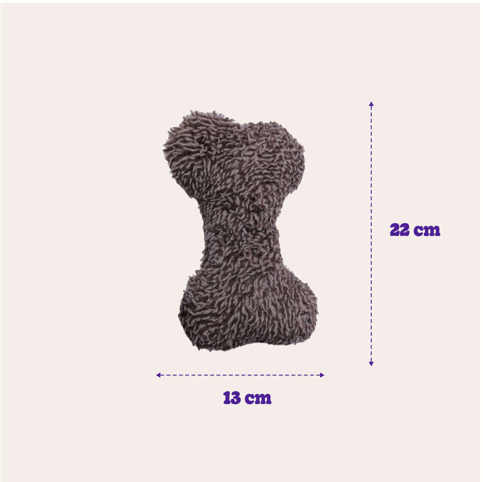 Brinquedo Chalesco Pelúcia Fashion Bone para Cães - Tam. Único
