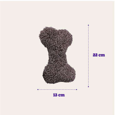 Brinquedo Chalesco Pelúcia Fashion Bone para Cães