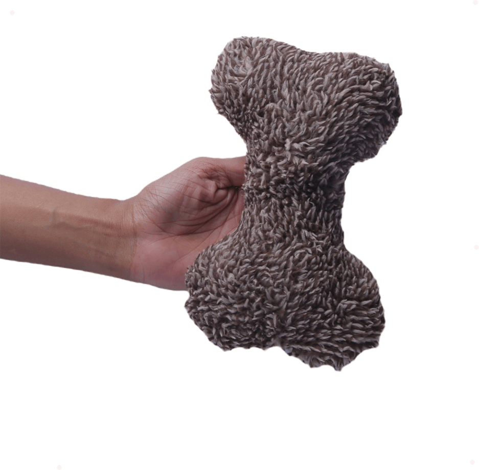 Brinquedo Chalesco Pelúcia Fashion Bone para Cães - Tam. Único