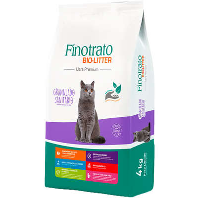 Granulado Sanitário Finotrato Bio-Litter Ultra Premium para Gatos