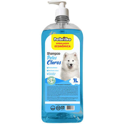 Shampoo Petbrilho Pelos Claros