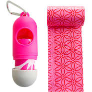 Dispenser e Refil Cata Caca Germanhart Floral - 2 Rolos