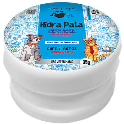 Hidratante de Patinhas e Focinho Pet Life para Cães e Gatos